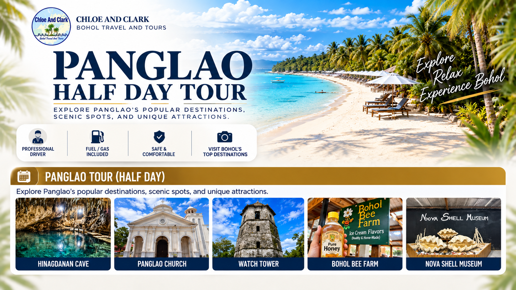 Panglao tour highlights
